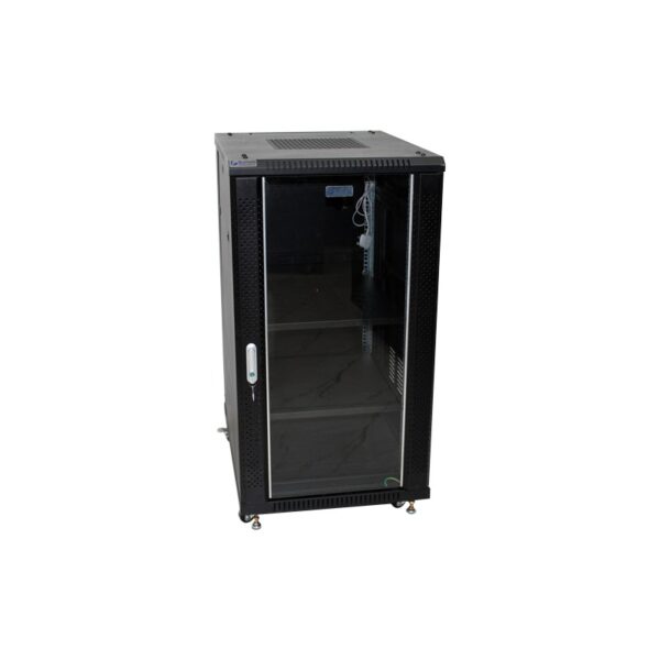 VCOM Cabinet 18U W600*D600*H905 Black