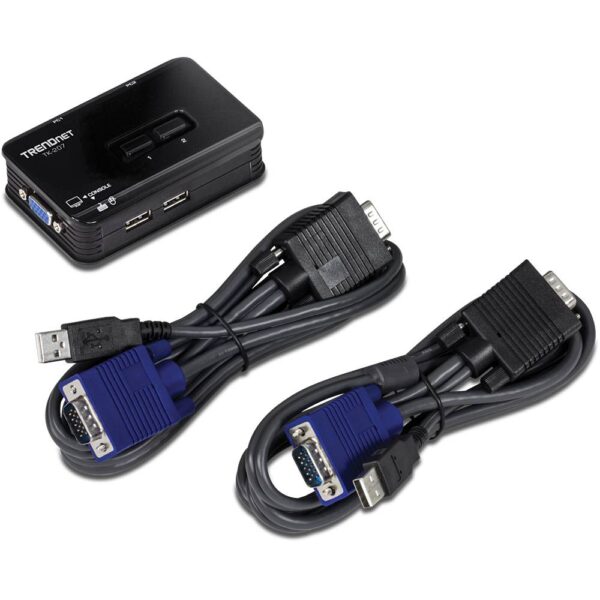 TRENDnet 2-Ports KVM Switch (VGA)