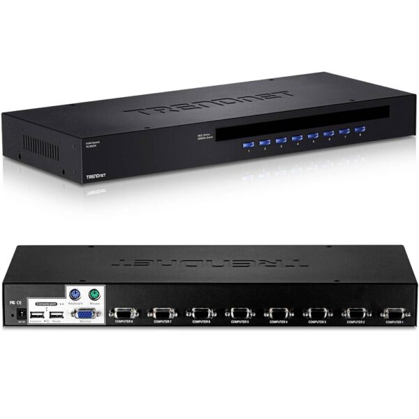TRENDnet 8-Ports KVM Switch Rackmount (VGA)