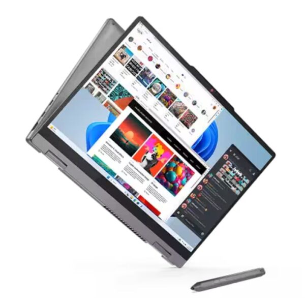 Lenovo IdeaPad 5 16-inch convertible laptop with Intel Core i7 processor, 360° touchscreen display, and 1TB NVMe SSD.