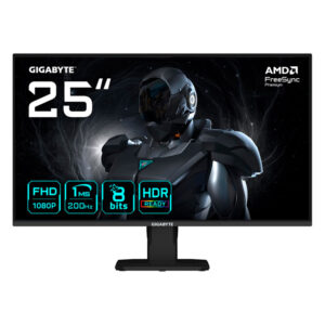 GS25F2	"GIGABYTE 24.5"" SS IPS/FHD/120% SRGB/1 MS / 2 x HDMI+DISPLY PORT + EARPHONE JACK+SPK / 200HZ"