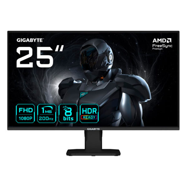 GS25F2	"GIGABYTE 24.5"" SS IPS/FHD/120% SRGB/1 MS / 2 x HDMI+DISPLY PORT + EARPHONE JACK+SPK / 200HZ"